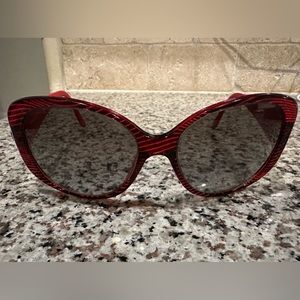 Versace Red Sunglasses